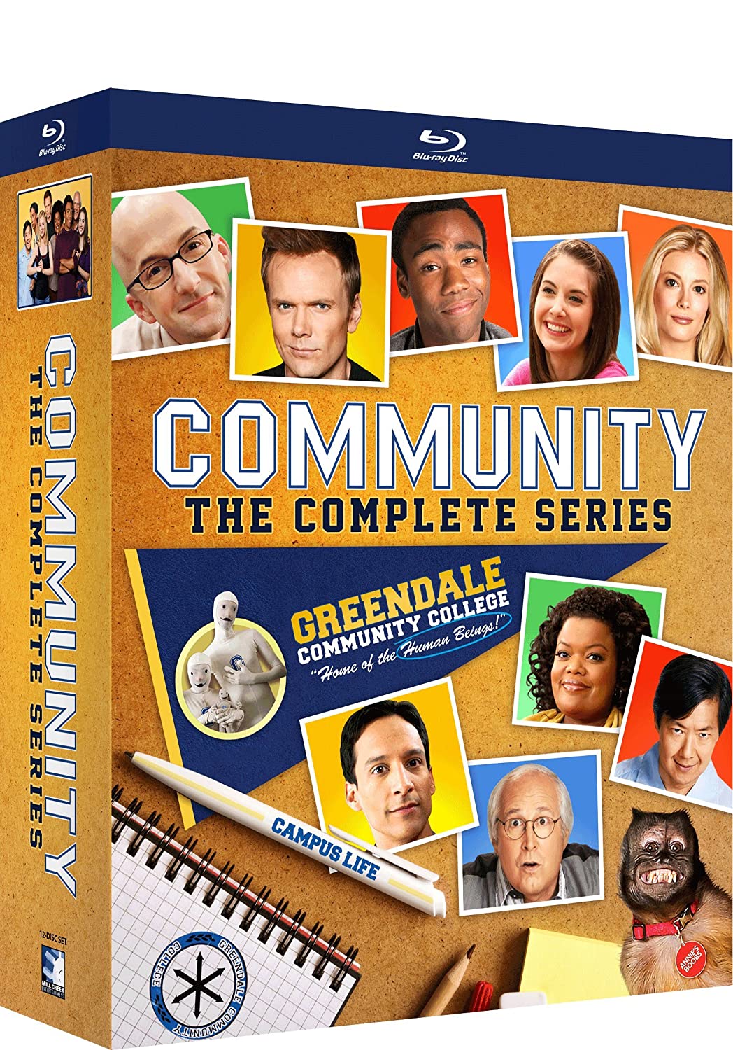 DVD de la serie Community