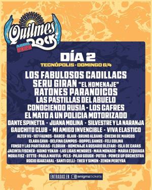 Quilmes Rock Dia 2